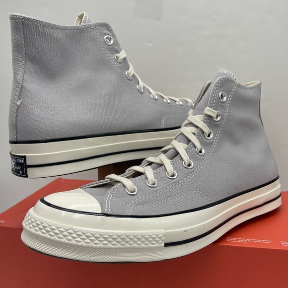 Converse Men’s A08615F CHUCK 70 HI
GREY AREA/EGRET Classic High-Tops Sneakers - Picture 10 of 16